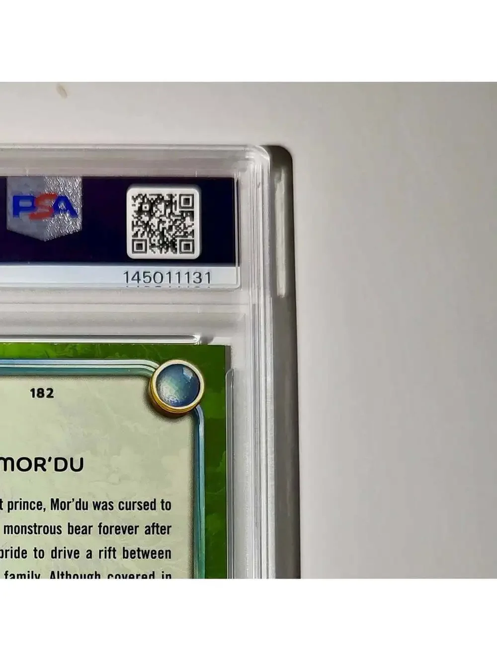 Mor'Du 2025 Topps Disney Wonder #182 Card Brave PSA 9 Mint